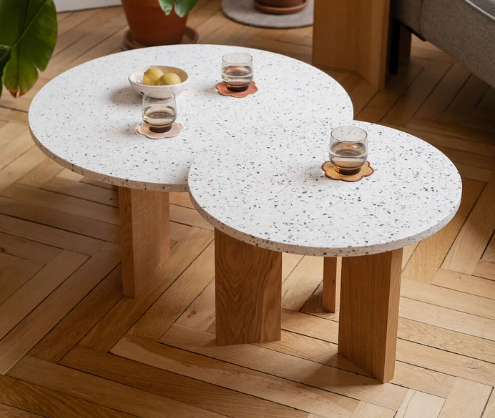 Table basse - chêne clair