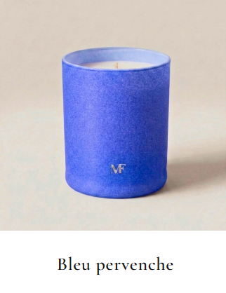 Bougie personnalisée en verre