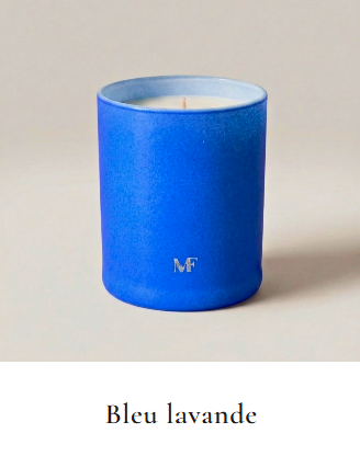 Bougie personnalisée en verre