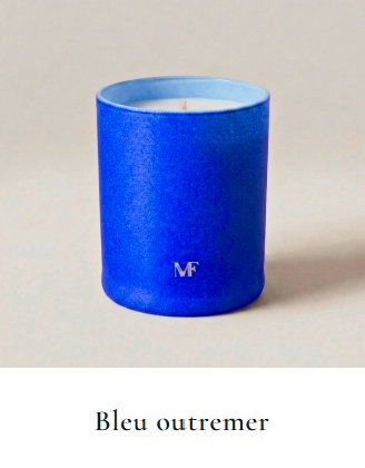 Bougie personnalisée en verre