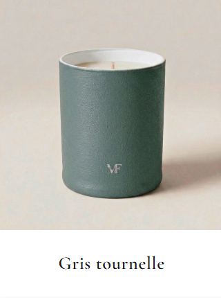 Bougie personnalisée en verre