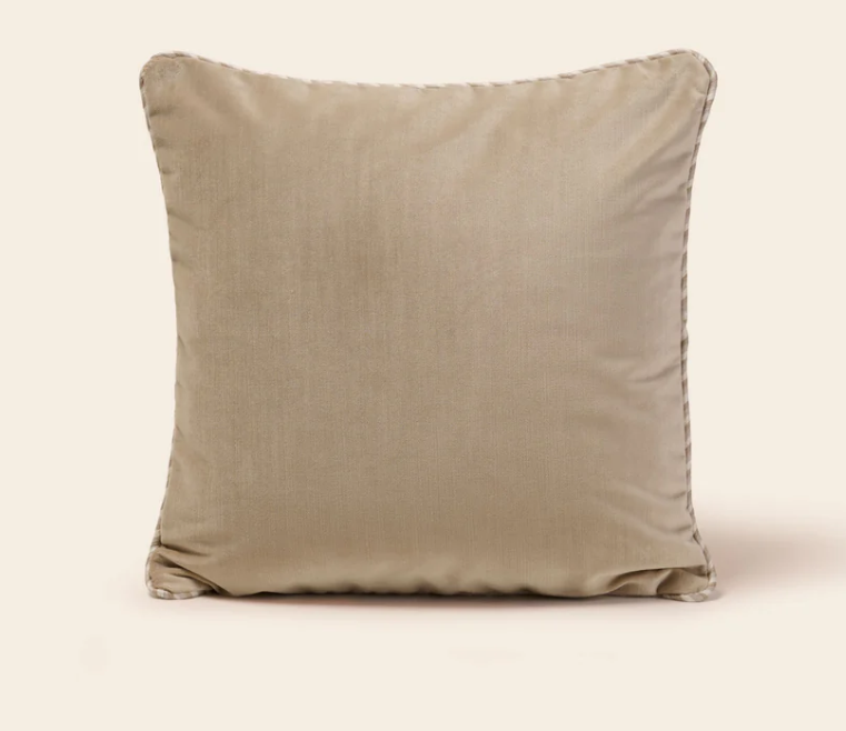Housse de coussin Dalila beige