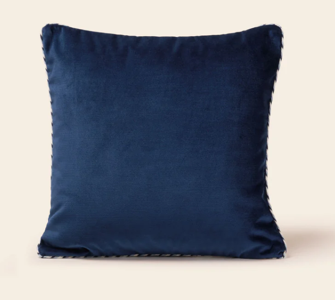 Housse de coussin Dalila bleu