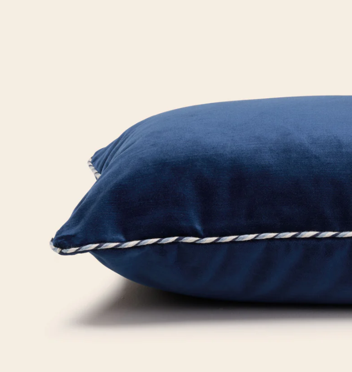 Housse de coussin Dalila bleu 2