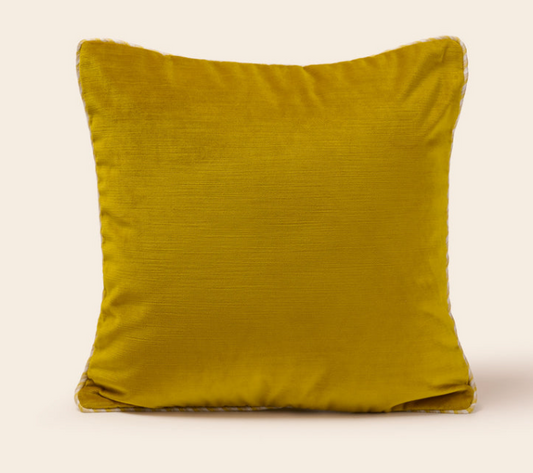 Housse de coussin Dalila jaune