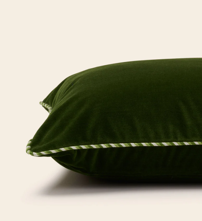 Housse de coussin Dalila vert 2