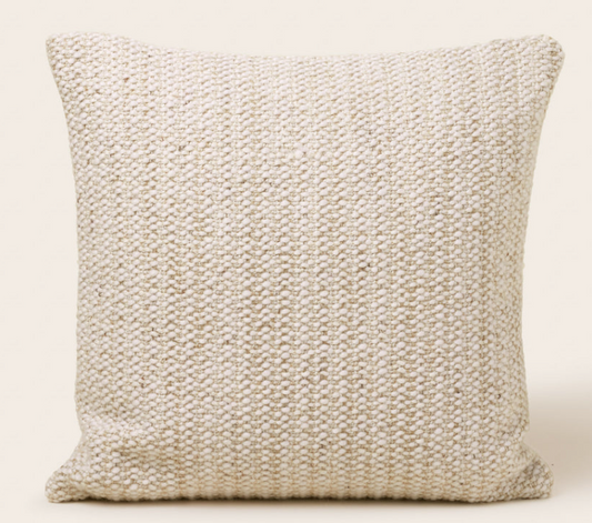 Housse de coussin Lenio Ivoire
