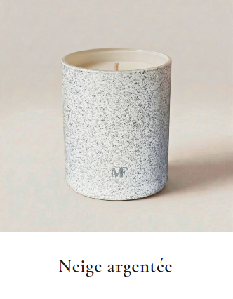 Bougie personnalisée en verre