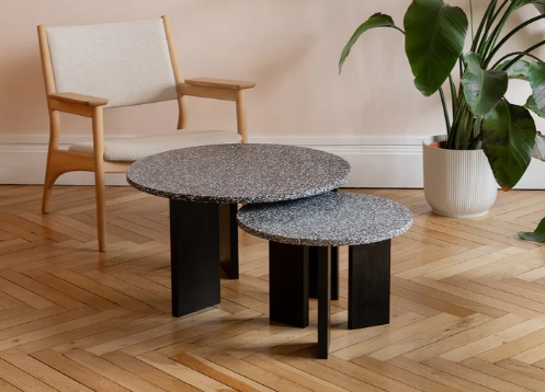 Table basse - chêne noir