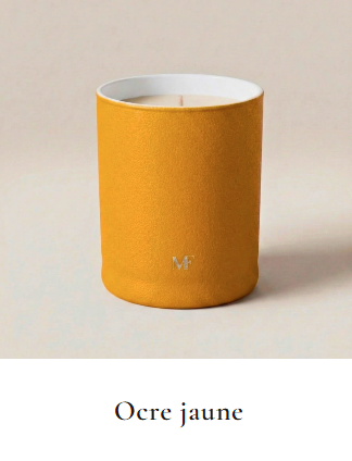 Bougie personnalisée en verre
