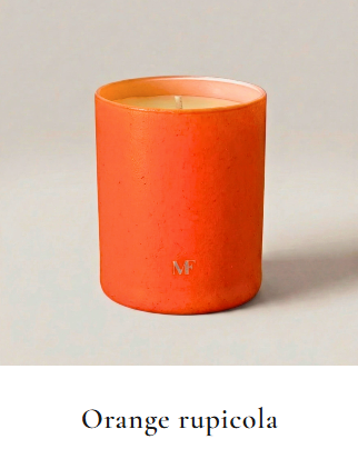 Bougie personnalisée en verre