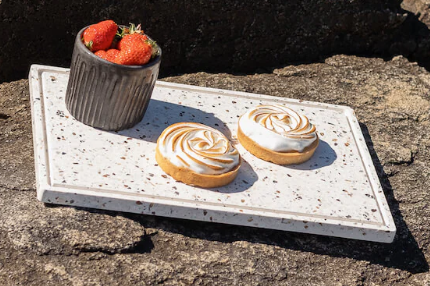 Plateau Helios blanc 