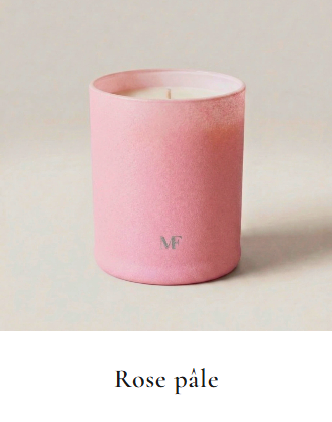 Bougie personnalisée en verre