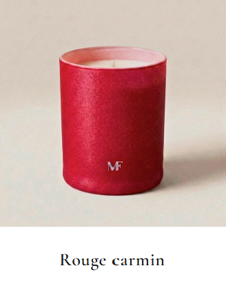 Bougie personnalisée en verre