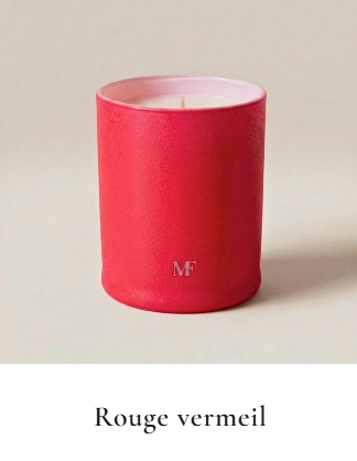 Bougie personnalisée en verre