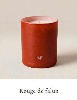 Bougie personnalisée en verre
