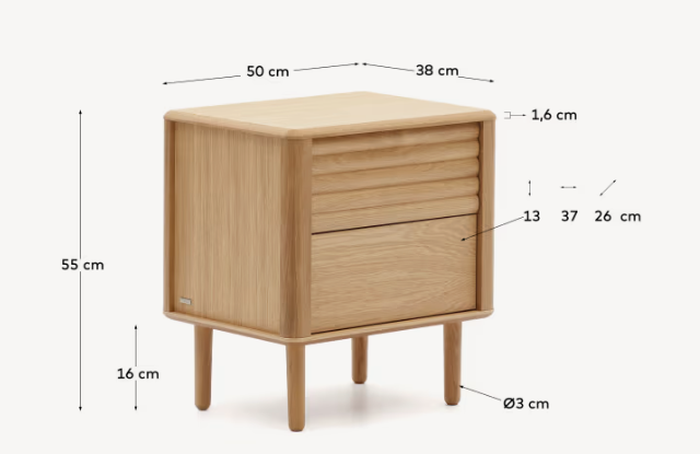 Table de chevet Lenon