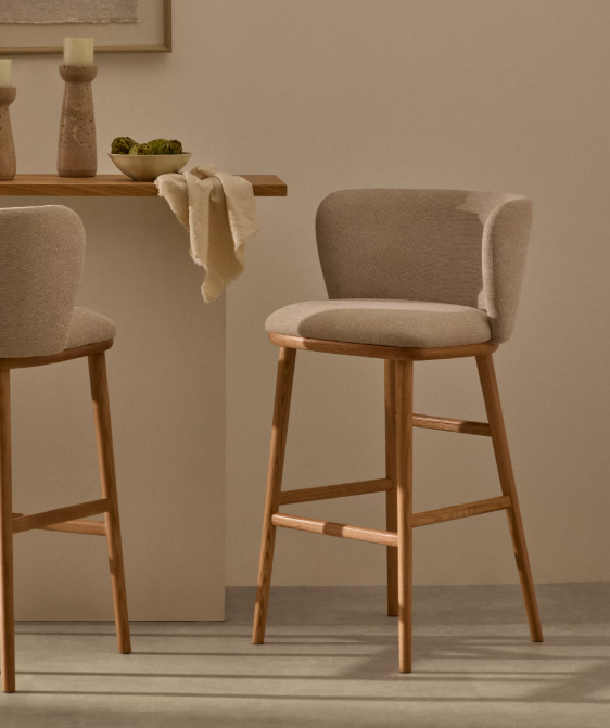 Tabouret Ciselia Beige