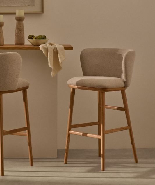 Tabouret Ciselia Beige