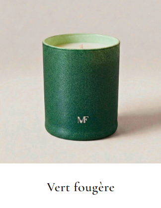 Bougie personnalisée en verre