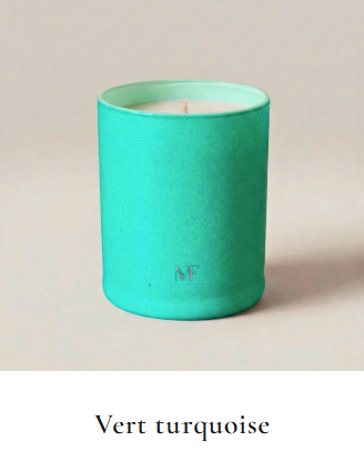 Bougie personnalisée en verre